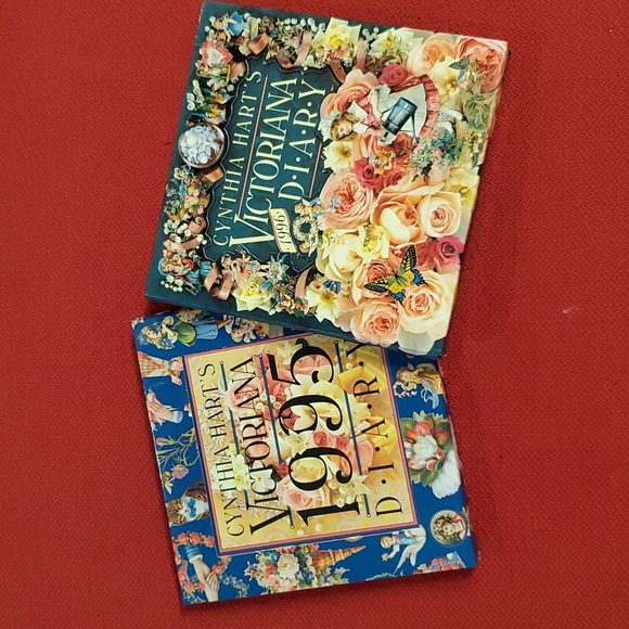 Cynthia Hart's Victoriana Diary 1995 and 1996 UNUSED Full color graphics - Picture 1 of 9